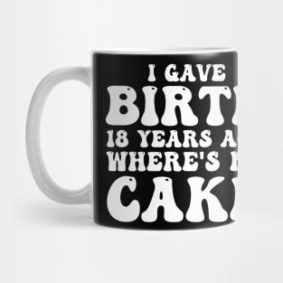 18th Birthday For Son Daughter 18 Year Old For Girls Mug